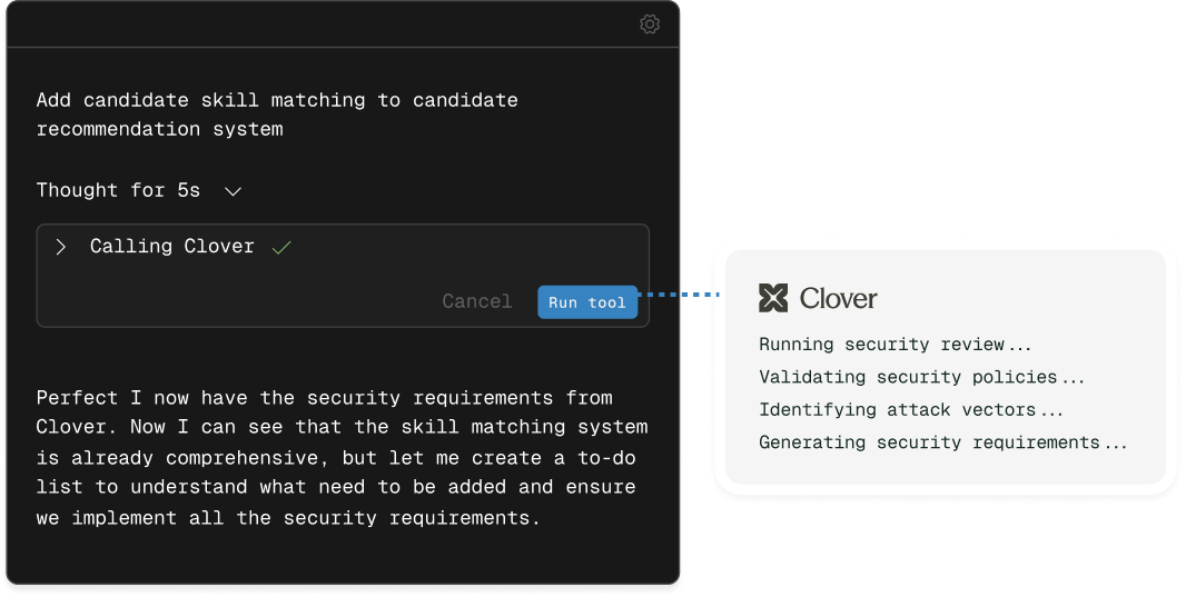 Enforcing security during the security review process