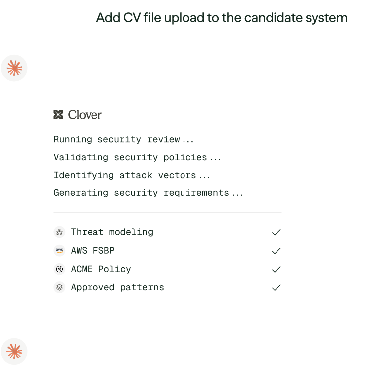Secure agentic development