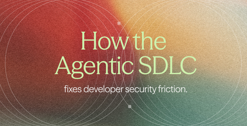 Blog inner cover Developer friction 1 How the Agentic SDLC fixes developer security friction
