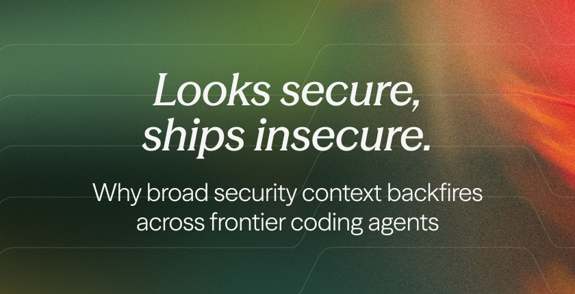 tm cover blog inner Looks secure, ships insecure: Why broad security context backfires across frontier coding agents