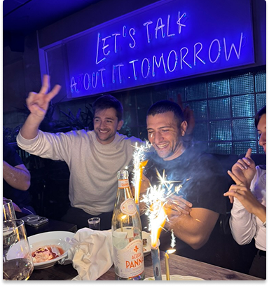 Never has a birthday been forgotten