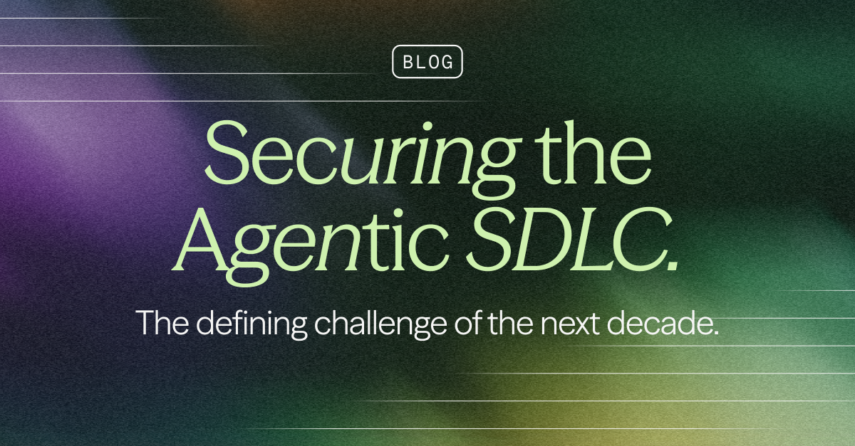 Securing the Agentic SDLC
